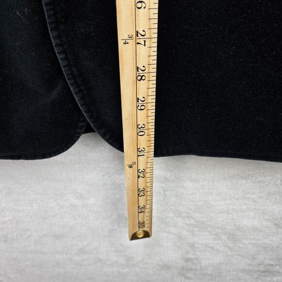 Vintage Juicy Couture Black Velvet Jacket Sz 44 Inside Print Magnificent Skull - Picture 12 of 12